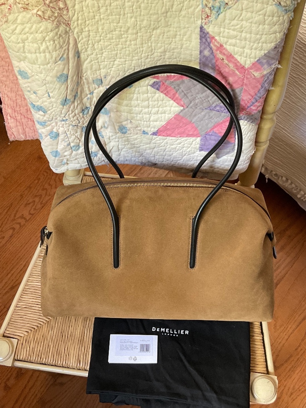 DeMellier shoulder bag The Stockholm in Suede